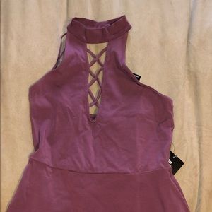 Express halter dress